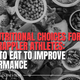 Top Nutritional Choices for BJJ and Grappler Athletes: What to Eat to Improve Performance