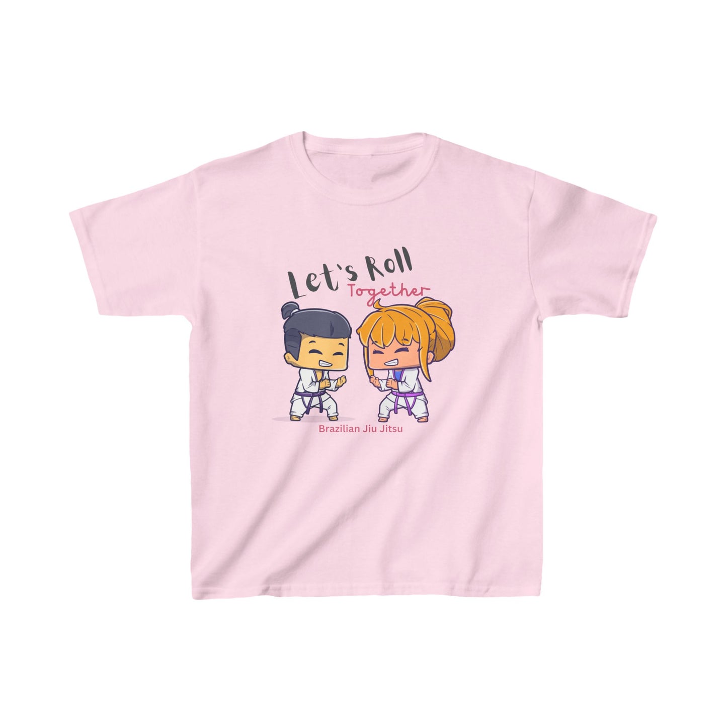 BJJ Kids T-Shirt | Cute kids Brazilian Jiu-Jitsu Tee | Fun Martial Arts Gift for Boys & Girls | Youth Grappling Apparel