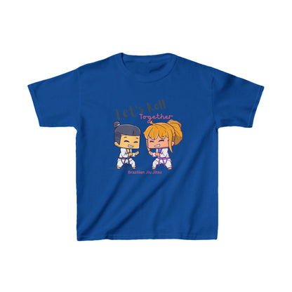 BJJ Kids T-Shirt | Cute kids Brazilian Jiu-Jitsu Tee | Fun Martial Arts Gift for Boys & Girls | Youth Grappling Apparel