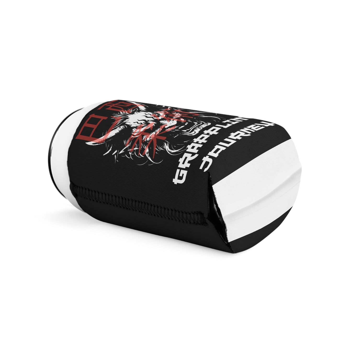 Japanese & BJJ Themed Can Cooler Sleeve