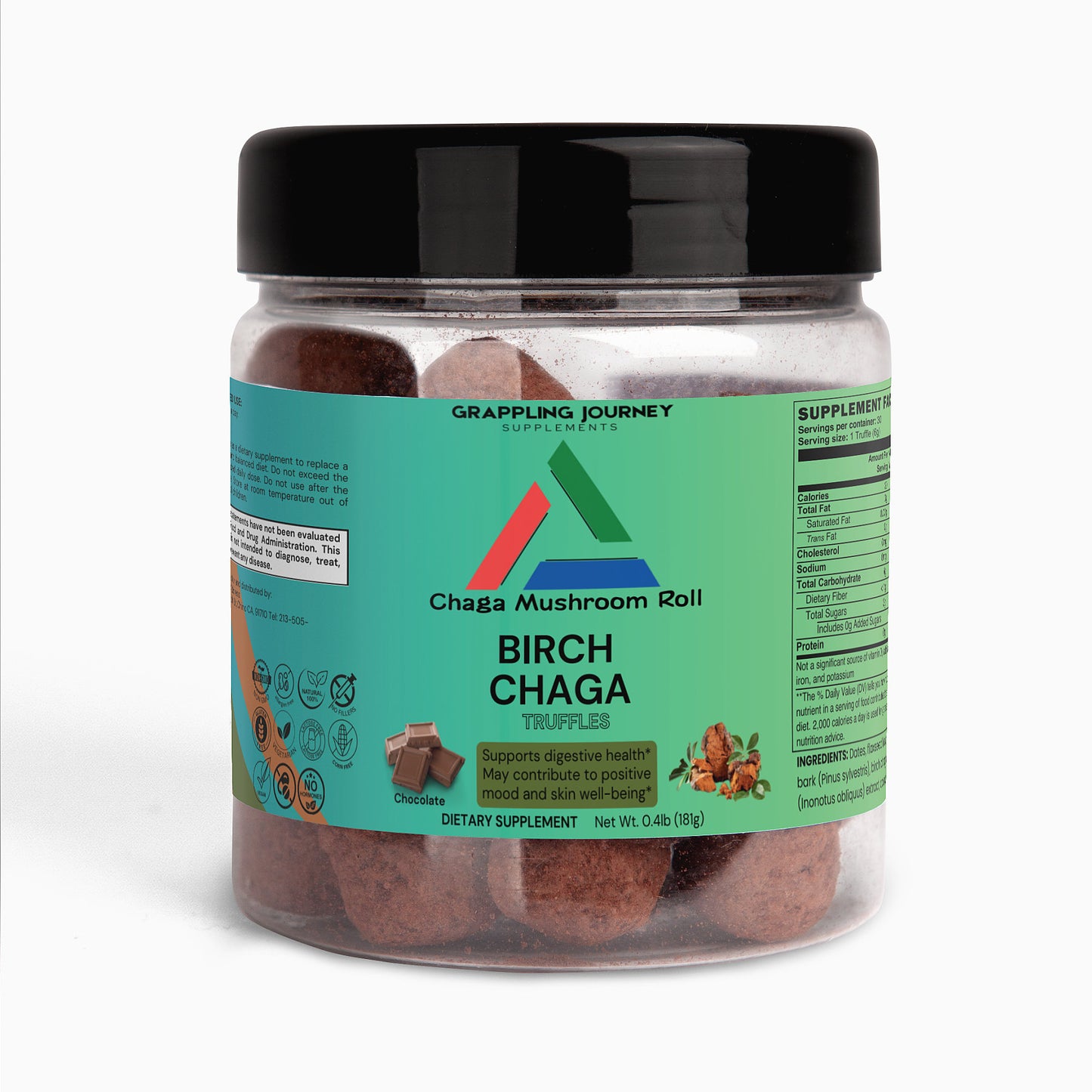 FitShroom Energy - Birch Chaga Truffles