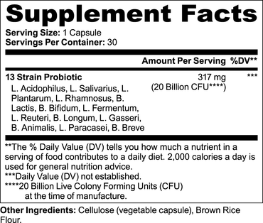 BiomeFuel - Probiotic 20 Billion