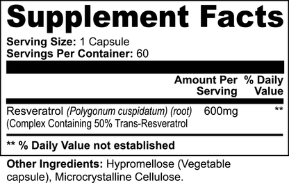 RollVera Boost - Resveratrol 50% 600mg