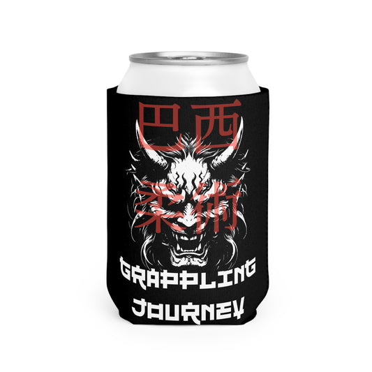 Japanese & BJJ Themed Can Cooler Sleeve