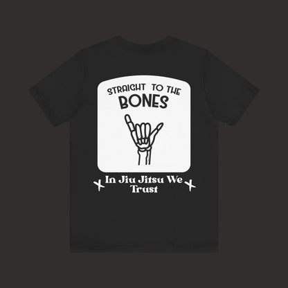 Grappling Journey Bones Jiu Jitsu Themed Tee