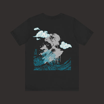 Japanese Wave & Geisha T-Shirt