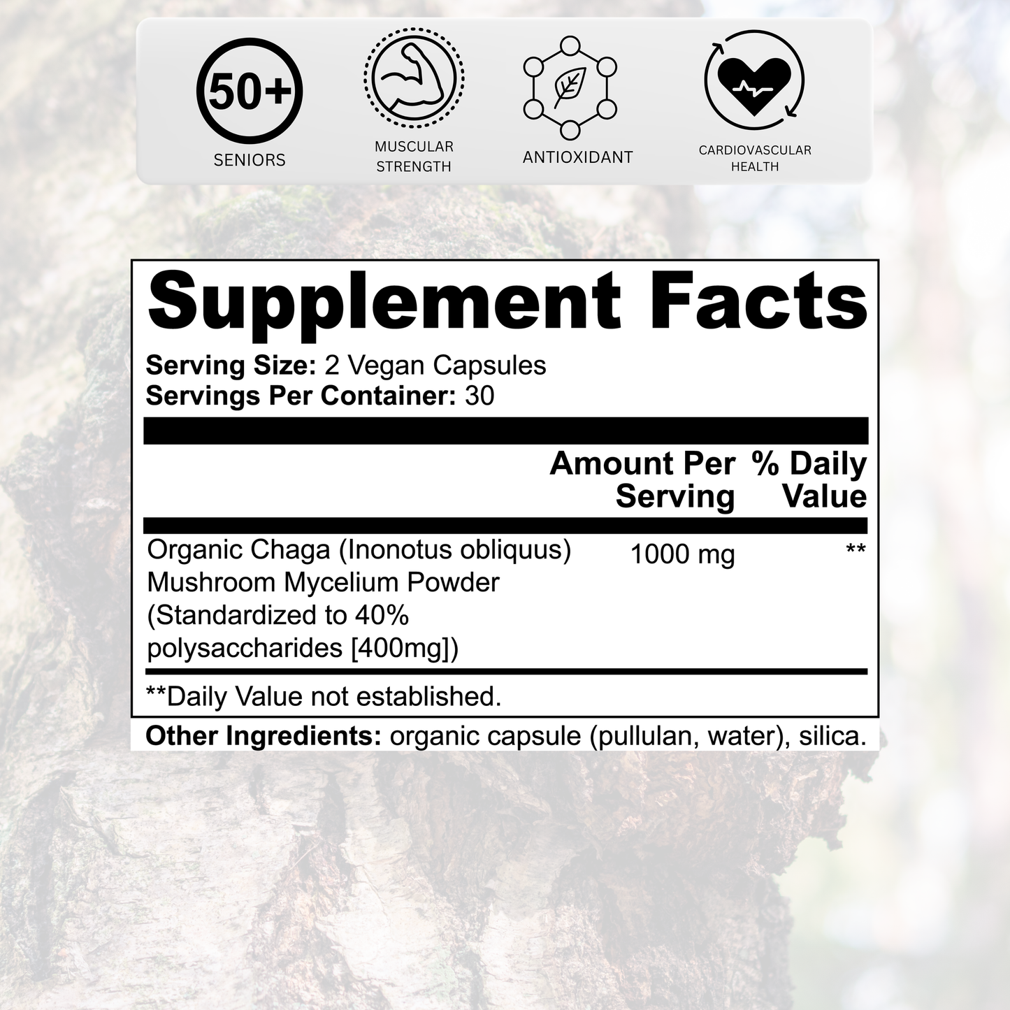 FlowFuel - Chaga Mushroom