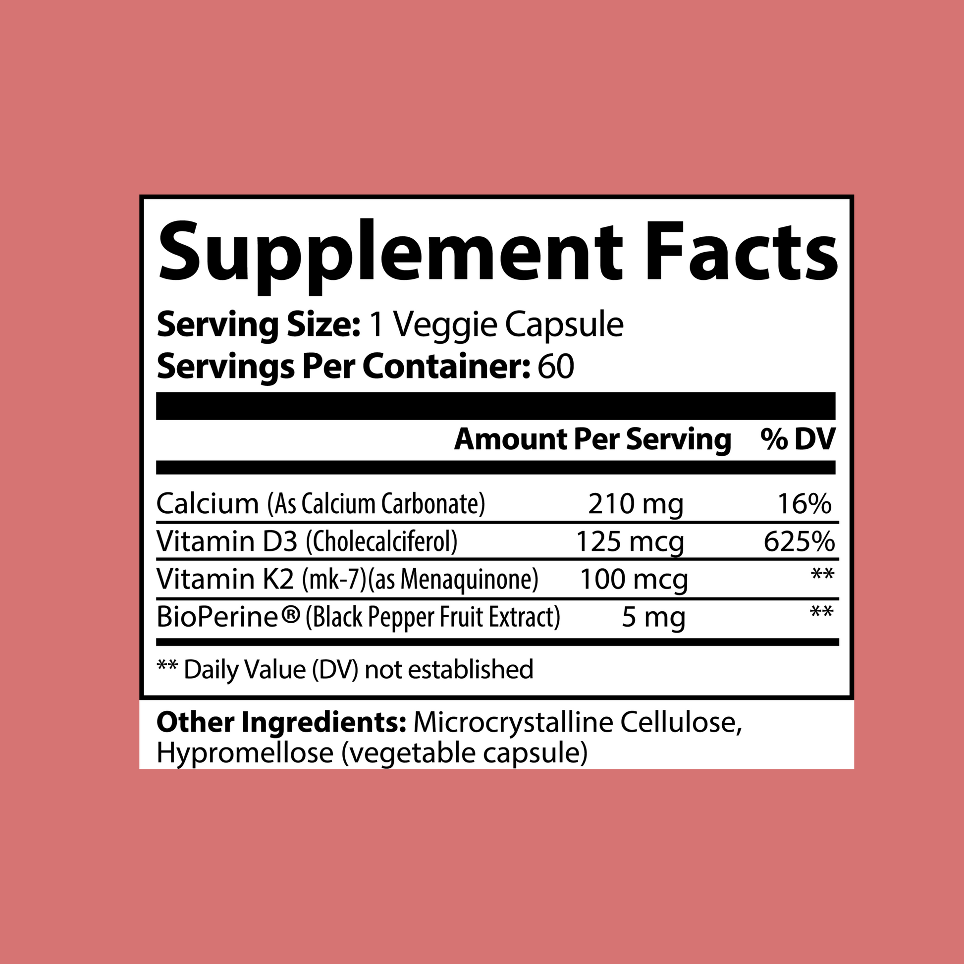 Supplements Facts 